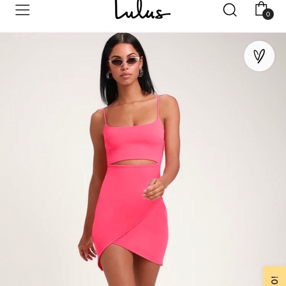 Hot Pink Dress